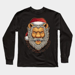 Lion Santa Long Sleeve T-Shirt